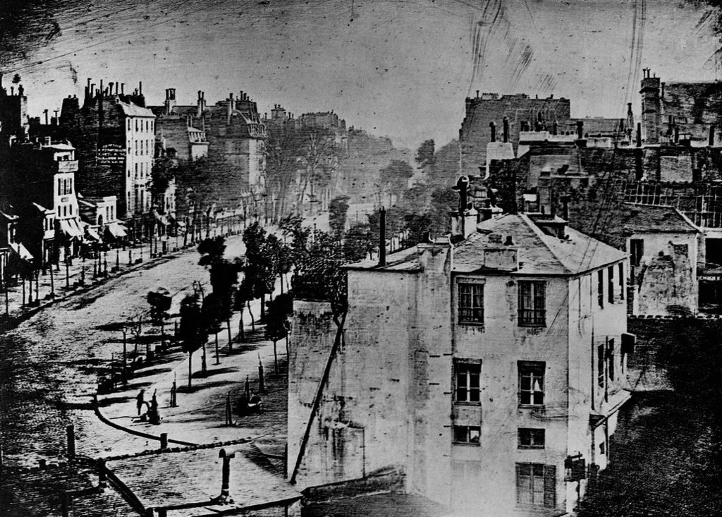 Tarihte Çekilen İlk İnsanlı Fotoğraf - 1838