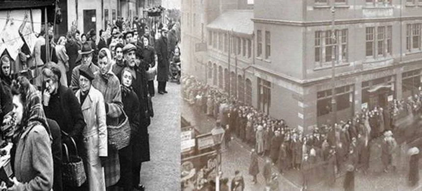 Ekmek Yok Pasta İmalatı Yasak - Ekmeğin Karneyle Alındığı Yıllar