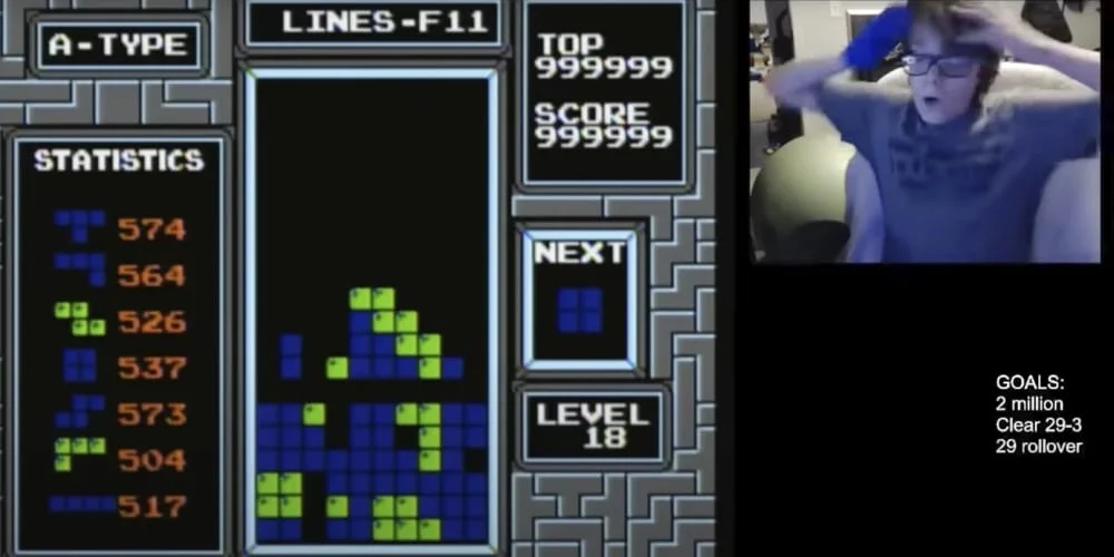 13 Yaşındaki Genç Tetris'i Yenen İlk Kişi Oldu