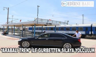 "Arabalı tren" ile Gurbetten Sılaya Yolculuk