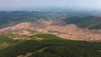 Çanakkale'de Altın Madeni İçin 195 Bin Ağaç Kesildi