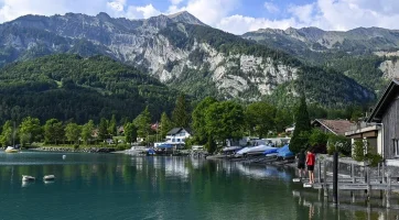 Manzarasıyla nefes kesen Brienz Gölü