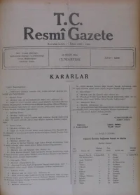 TC Resmi Gazete