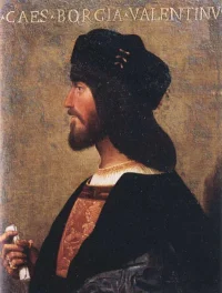 Ünlü condottiero Cesare Borgia