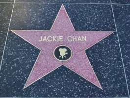 Jackie Chan'in  Hollywood Bulvarı'ndaki Yıldızı