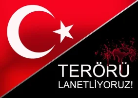 Terörü Lanetliyoruz