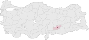 Adıyaman konumu