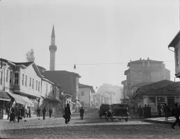 1935 yılında Ankara'da bir cadde 