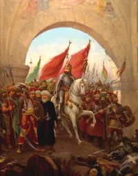 Fatih Sultan Mehmet'in İstanbul'a girişi