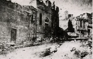 1918'de, Erzurum'da Türklerin yakıldığı konak 
