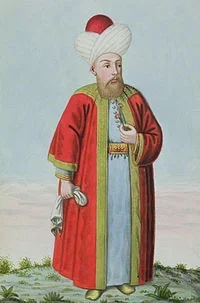 Sultan II. Murad'ın John Young tarafından yapılmış resmi 