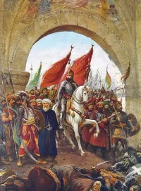 II. Mehmed'in Constantinople'a Girişi 