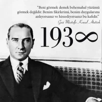 10 Kasım Ulu Önder Mustafa Kemal Atatürk’ün Ebedi Aleme İntikal Edişinin Yıl Dönümü