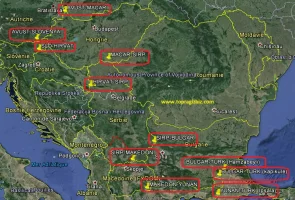 Sıla Yolundaki Gümrükler, Sınırlar ve Dinlenme Tesisleri Koordinatları