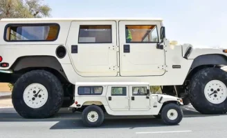 Rainbow Sheikh's Hummer H1 “X3”