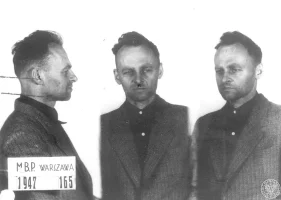 Pilekci'nin Mokotów hapisanesi'ndeki fotoğrafları (1947)