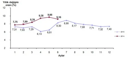 2014 Haziran Ayı Enflasyon Oranları Açıklandı
