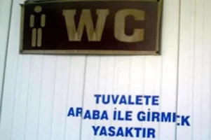 Arabayla girilmez