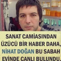 Sanat Camiasından Üzücü Bir Haber...