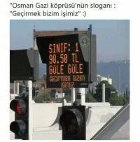 Geçirmek bizim işimiz