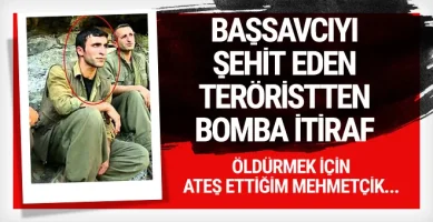 Ovacık Başsavcısını şehit eden teröristten itiraf: Hepsi yalanmış.